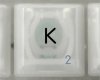 K Keycap, iBook G3 Clamshell, Original Graphite