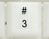 3 # Keycap, iBook G3 Clamshell, FireWire