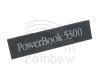 PowerBook Model Badge for Display Bezel (5300)
