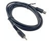 RCA to UHF RF video cable, coaxial, 2m